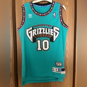 Vancouver Grizzlies Jersey #10 Mike Bibby